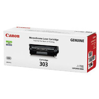 Canon 佳能 CRG 303VP 硒鼓 2000页 黑色 单支装