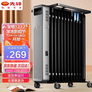 SINGFUN 先锋 取暖器电暖器电暖气家用电热油汀节能省电13片全屋取暖烘衣加湿暖气片DYT-Z9pro
