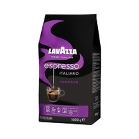 88VIP：LAVAZZA 拉瓦萨 经典奶油醇香 咖啡豆1kg 中度烘焙