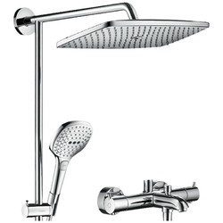 hansgrohe 汉斯格雅 26777007 双飞雨240超大顶喷恒温花洒套装