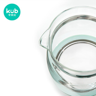 kub 可优比 恒温调奶器婴儿冲奶器玻璃壶带盖子水壶暖奶