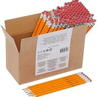 亚马逊倍思 AmazonBasics 2 HB铅笔，预磨过的，木盒装＃150支装