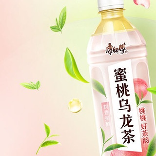 康师傅 桃香茶醇 蜜桃乌龙茶 500ml*30瓶