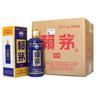 LAYMAU 赖茅 精典 53%vol 酱香型白酒 500ml*6瓶 整箱装