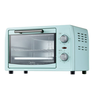 Midea 美的 PT12B0 电烤箱 12L 淡雅绿
