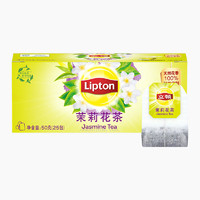 PLUS会员：Lipton 立顿  Lipton立顿  茉莉花茶包 25杯