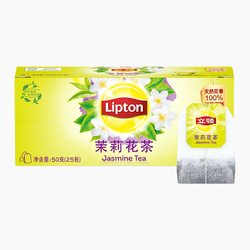 Lipton 立顿  Lipton立顿  茉莉花茶包 25杯