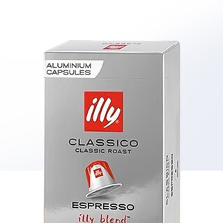 ILLY兼容意式浓缩拼配100%阿拉比卡胶囊Nespresso100粒