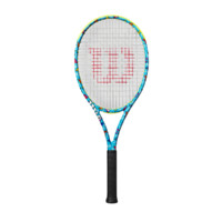 Wilson 威尔胜 ULTRA 100 V4 BRITTO HEARTS RKT 2 联名款 网球拍 WR128410F2 蓝色 单拍 已穿线