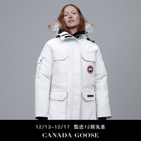 CANADA GOOSE Expedition女士派克大衣大鹅羽绒服 4660L 433 北辰白 M