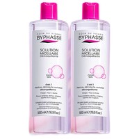 PLUS会员：BYPHASSE 蓓昂斯 净颜卸妆水 500ml*2（赠卸妆湿巾32片）