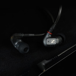 SENNHEISER 森海塞尔 IE300 入耳式挂耳式动圈有线耳机 黑色