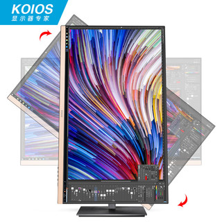 KOIOS 科欧斯 K2720UO 27英寸 IPS 显示器 (3840×2160、60Hz、108%Adobe RGB、HDR400)