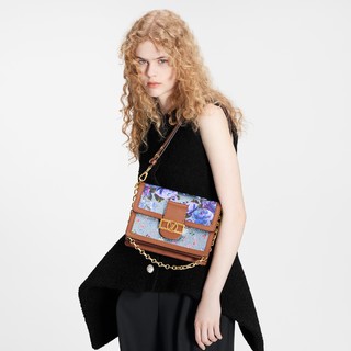 LOUIS VUITTON 路易威登 DAUPHINE系列 女士中号手袋 M21266 蓝色