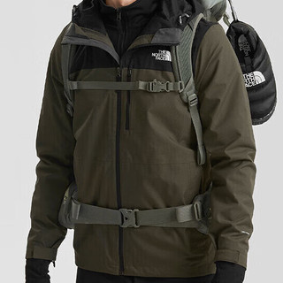 THE NORTH FACE 北面 男子三合一冲锋衣 NF0A81RO-35P 绿色 M