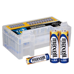maxell 麦克赛尔 5号碱性电池12粒+7号碱性电池8粒 混合装