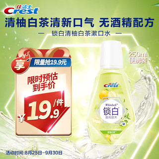 Crest 佳洁士 锁白清柚白茶味牙膏伴侣250ml