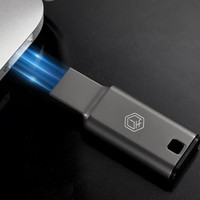 京东京造 黑豹系列 JZ-USB3.0-HB USB 3.0 U盘 黑色 128GB USB-A