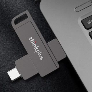 ThinkPad 思考本 TU202 USB 3.2 固态U盘 黑色 512GB USB-A/Type-C双口