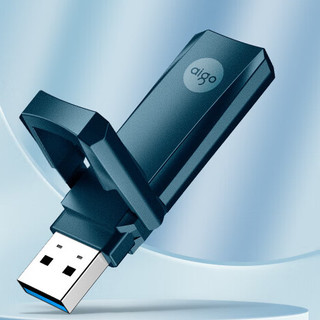 aigo 爱国者 U396 USB 3.2 固态U盘 黑色 256GB USB-A