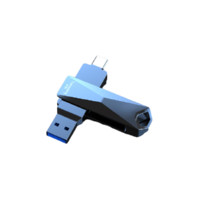 FANXIANG 梵想 F379 Pro USB 3.2 固态U盘 太空灰 512GB USB-A/Type-C双口