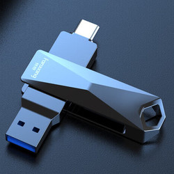FANXIANG 梵想 F379 Pro USB 3.2 固态U盘 太空灰 64GB USB-A/Type-C双口