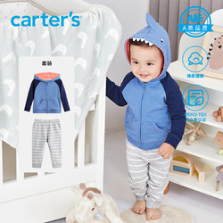 Carter's 孩特 carters儿童开衫外套春季长袖长裤套装男童小童卡特童装春装卫衣