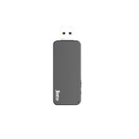 COOL-FISH US3 标准版 USB 3.2 固态U盘 黑色 512GB USB-A