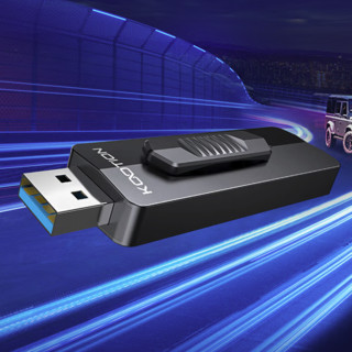 KOOTION U50 USB 3.1 固态U盘 黑色 512GB USB-A