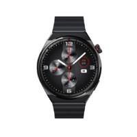 520心动礼、百亿补贴：HUAWEI 华为 WATCH GT3 保时捷设计款 智能手表 46mm 黑色钛金属表带