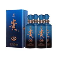 贵 贵酒30 53%vol 酱香型白酒 500ml*4瓶 整箱装