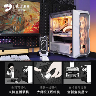 名龙堂（MLOONG） AMD锐龙R9 7950X/RTX4080组装电脑高配台式游戏主机DIY整机 标准版 R9 7900X+RX7900XTX 单主机