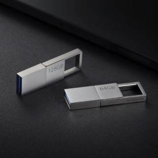 Xiaomi 小米 XMUP21YM USB 3.2 固态U盘 银色 64GB USB-A/Type-C双口