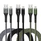 3 件装 Apple MFi 认证 iPhone 充电器电缆 10 英尺(约 3 米)闪电充电线