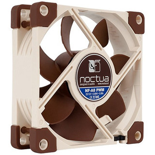 noctua 猫头鹰 NF-A8 PWM 80mm 机箱散热风扇 棕色 单个装