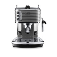 De'Longhi 德龙 雕刻系列 ECZ351 半自动咖啡机 钢铁灰