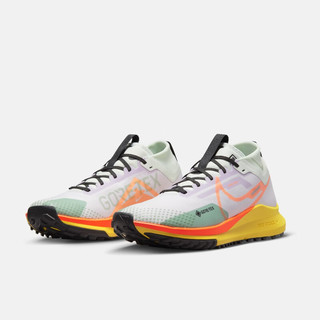 NIKE 耐克 React Pegasus Trail 4 Gtx 男子跑鞋 DJ7926-500 白灰绿 41