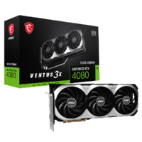 MSI 微星 GeForce RTX 4080 16GB VENTUS 3X OC 显卡 16GB