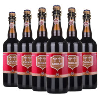 CHIMAY 智美 修道院 红帽啤酒 750ml*6瓶