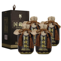 langjiu郎酒国藏郎浓香型白酒粮食送礼酒水42度国藏郎精品500ml4瓶