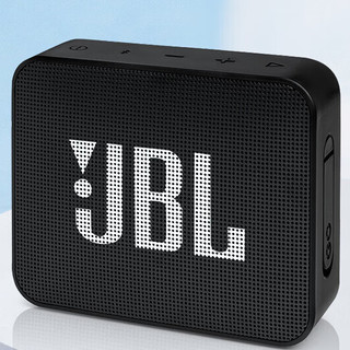 JBL 杰宝 GO ESSENTIAL 音乐金砖青春版 便携蓝牙音箱 黑色