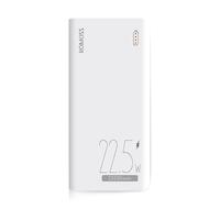 ROMOSS 罗马仕 Sense6F 移动电源 白色 20000mAh Type-C/Micro-B/Lightning 22.5W 双向快充