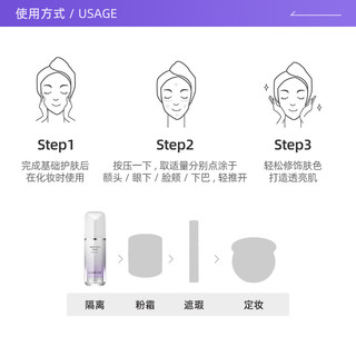 兰芝隔离霜bb霜粉底液妆前乳30ml