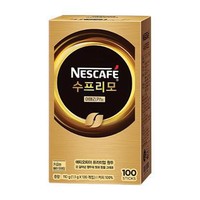 Nestlé 雀巢 韩国进口Supremo金牌黑咖啡（100条）