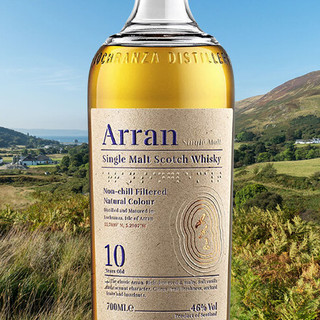 Arran 艾伦 10年 单一麦芽 苏格兰威士忌 46%vol 700ml*2瓶