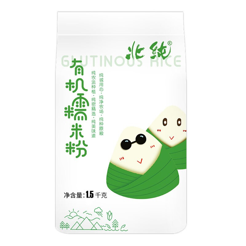 BeiChun 北纯 有机糯米粉 1.5kg