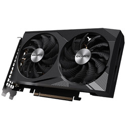 GIGABYTE 技嘉 GeForce RTX 3060 GAMING OC 8G 显卡 8GB 黑色