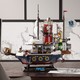 PANTASY 拼奇 86402  大力水手·蒸汽寻宝船 积木模型