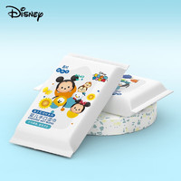 Disney 迪士尼 棉柔湿巾 儿童湿用抽纸 迷你手口湿巾 8抽*8包