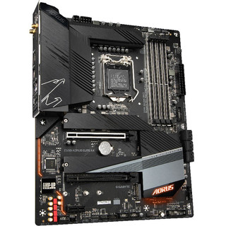 技嘉 小雕 Z590 AORUS ELITE AX 主板 支持CPU 11900K/10900K/11700K/显卡3070/3080(Intel Z590/LGA 1200)